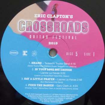6LP/Box Set Eric Clapton: Eric Clapton's Crossroads Guitar Festival 2019 LTD