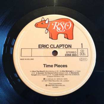 LP Eric Clapton: Time Pieces - The Best Of Eric Clapton