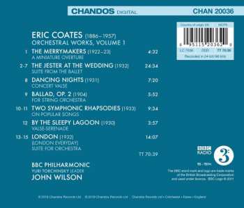 CD John Wilson: Orchestral Works Vol. 1