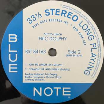 LP Eric Dolphy: Out To Lunch!