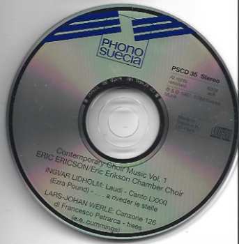 CD Radiokören: Swedish Contemporary Vocal Music Vol. 1