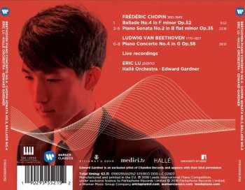 CD Ludwig van Beethoven: Piano Concerto No. 4; Sonata No. 2; Ballade No. 4