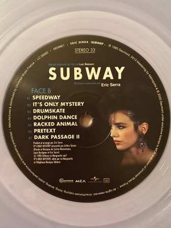 LP Eric Serra: Subway (Bande Originale Du Film) CLR