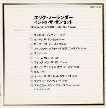 CD Erik Norlander: Into The Sunset