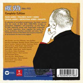 10CD/Box Set Erik Satie: Tout Satie! - Erik Satie Complete Edition