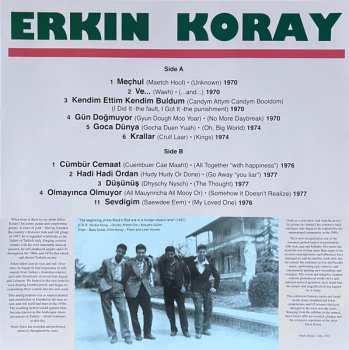 LP Erkin Koray: Meçhul: Singles & Rarities