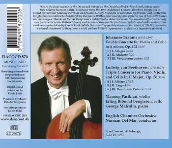 CD Erling Bløndal Bengtsson: An Aldeburgh Tribute to Erling Blöndal Bengtsson