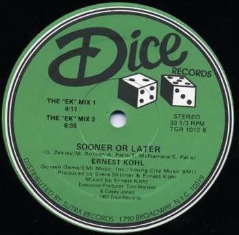 LP Ernest Kohl: Sooner Or Later (Extended Dance Mix)