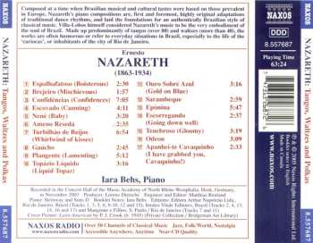 CD Ernesto Nazareth: Tangos & Waltzes for Piano