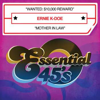Album Ernie K Doe: Mother-In-Law / Wanted, $10,000.00 Reward