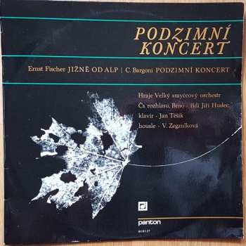 LP Zdeněk Fibich: Podzimní Koncert / Varšavský Koncert