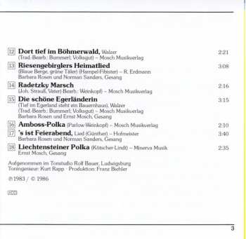 CD Ernst Mosch Und Seine Original Egerländer Musikanten: Das Beste Der Volkstümlichen Hitparade