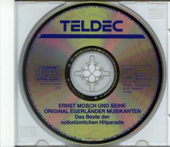 CD Ernst Mosch Und Seine Original Egerländer Musikanten: Das Beste Der Volkstümlichen Hitparade