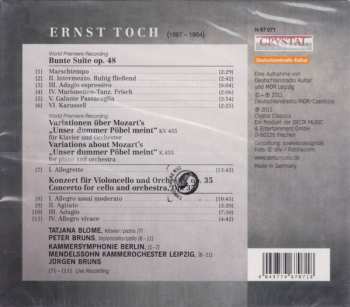 CD Tatjana Blome: Bunte Suite / Mozart Transcriptions / Cello Concert 