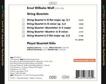 CD Pleyel Quartett Köln: String Quartets