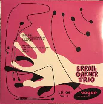 LP Erroll Garner Trio: Erroll Garner Trio Vol.1 CLR