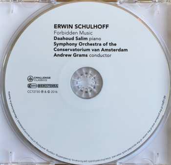 CD Erwin Schulhoff: Forbidden Music
