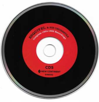 5CD Esquivel And His Orchestra: Complete 1954-1962 Recordings