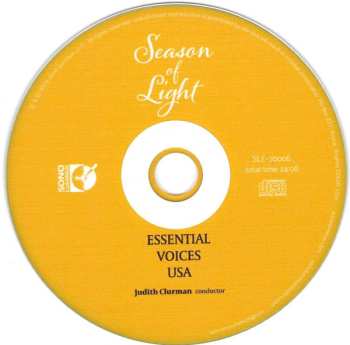 CD Essential Voices USA: Season Of Light - Songs Of Thanksgiving, Christmas, Chanukah, New Year