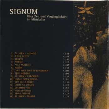 CD Estampie: Signum