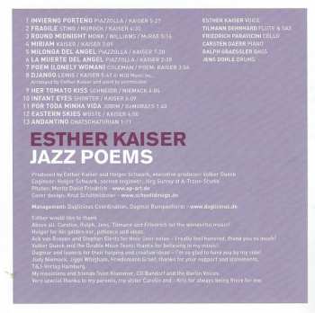 CD Esther Kaiser: Jazz Poems