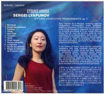 CD Etsuko Hirose: 12 Études D'Exécution Transcendante Op. 11