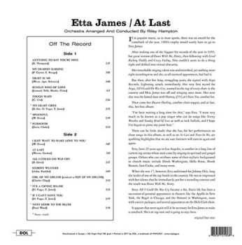 LP Etta James: At Last!