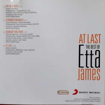 CD Etta James: At Last The Best Of Etta James