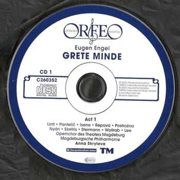 2CD Magdeburgische Philharmonie: Grete Minde