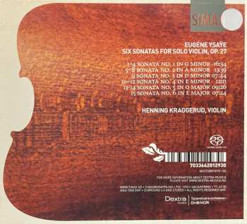 SACD Henning Kraggerud: Six Sonatas For Solo Violin