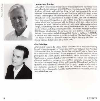 CD Henning Kraggerud: String Trio, "Le Chimay" / Sonata For 2 Violins / Cello Sonata
