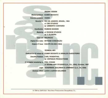 CD Eumir Deodato: Samba Nova Concepção