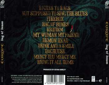 CD Europe: Bag Of Bones