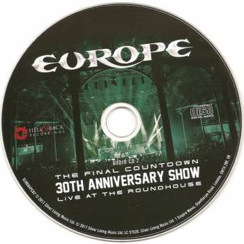2CD/Blu-ray Europe: The Final Countdown 30th Anniversary Show - Live At The Roundhouse