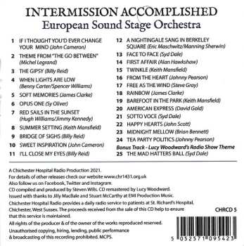 CD The European Sound Stage Orchestra: Intermission Accomplished