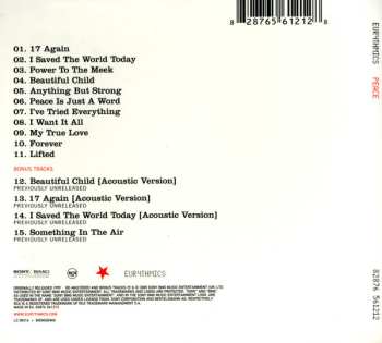 CD Eurythmics: Peace DIGI