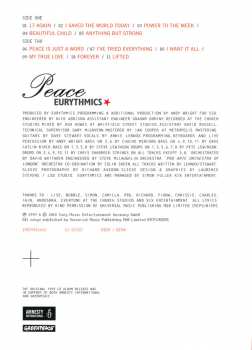 LP Eurythmics: Peace