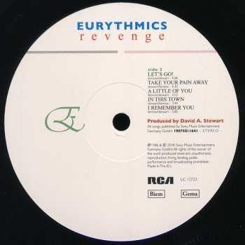 LP Eurythmics: Revenge