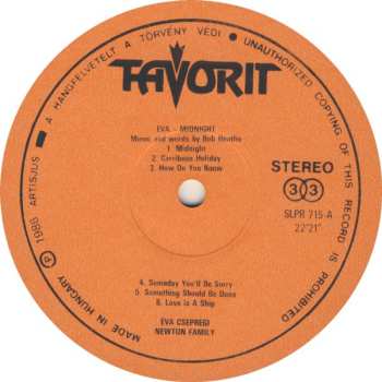 LP Csepregi Éva: Midnight