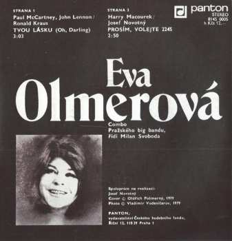 SP Eva Olmerová: Tvou Lásku / Prosím, Volejte 2245