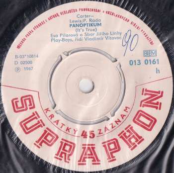 SP Eva Pilarová: Panoptikum / Jenom Já Ti Rozumím