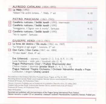 CD Eva Urbanová: Italian Operatic Arias