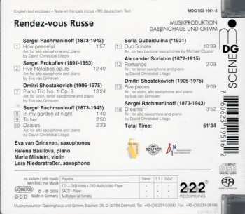 SACD Maria Milstein: Rendez-vous Russe