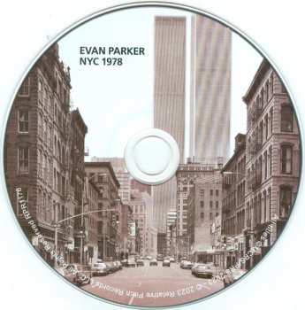 CD Evan Parker: NYC 1978