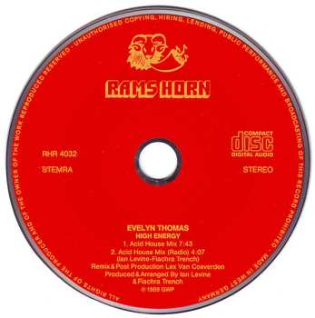 CD Evelyn Thomas: High Energy (Acid House Remix)