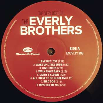 2LP Everly Brothers: The Very Best Of The Everly Brothers