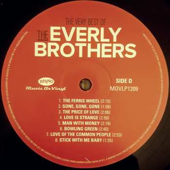 2LP Everly Brothers: The Very Best Of The Everly Brothers