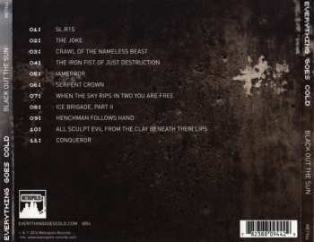CD Everything Goes Cold: Blackout The Sun