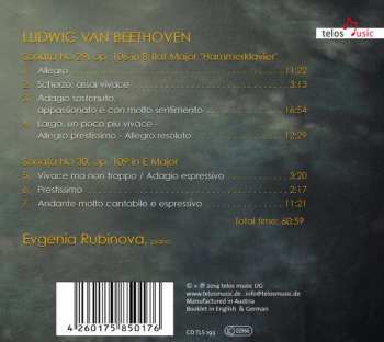 CD Ludwig van Beethoven: Opp. 106 "Hammerklavier" & 109
