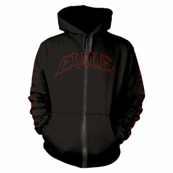 Merch Evile: Mikina so zipsom Hell Unleashed (black)